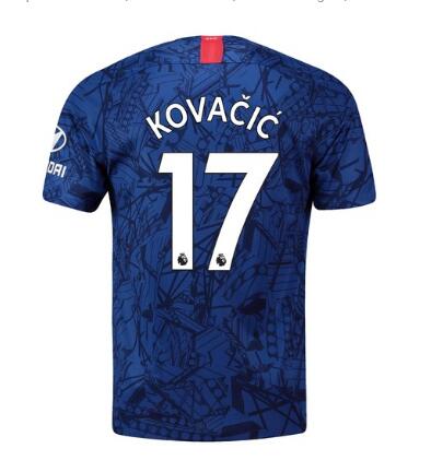 Camiseta primera equipacion Mateo Kovacic Chelsea 2020
